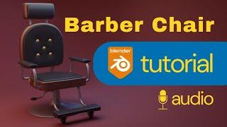 Barber Chair in BLENDER Easy Tutorial