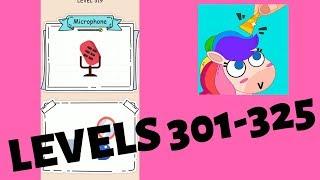 PUZZLE FUZZLE. Levels 301-325 Walkthrough