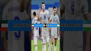 Uzbekistan u23 vs Kuwait u23 5-0 #shorts #uzbekistanu23 #shortsvideo #Football