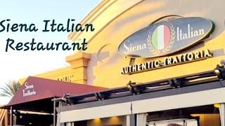 Visiting the Siena Italian Restaurant in Las Vegas Nevada