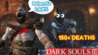 KEEPING MY SANITY IN CONTROL TRYING TO DEFEAT ABYSS WATCHERS IN DARK SOULS 3 |  150+ DEATHS