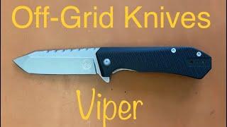 Off-Grid knives Viper