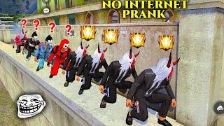 NO INTERNET PRANK | FREE FIRE FUNNY GAMEPLAY | NADIYA FF