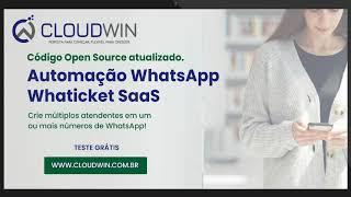 Whaticket SaaS com Pix automático - Automação WhatsApp Open Source