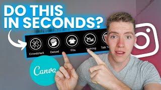How To Create Instagram Story Highlights In Seconds With Canva [Simple Tutorial]