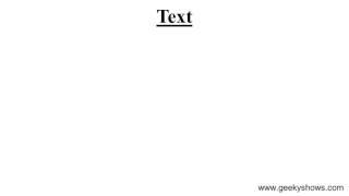 Text Property in CSS (Hindi)