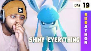 FINDING EVERY SINNOH SHINY POKEMON IN 24HRS ! REAL HUNTER HAROLD ! LF OILMINE ! SUBATHON DAY 19