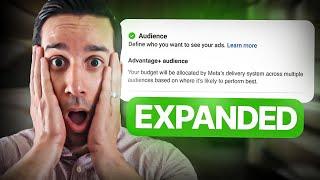 Facebook Ads Targeting EXPANDED (Advantage Targeting Expansion Plus)