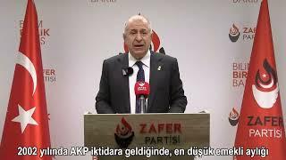 İşte Zafer Partisi'nin asgari ücret önerisi!