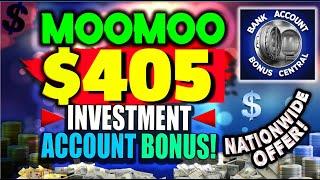 MooMoo trading app $405 Investment/Savings Account sign up Bonus PLUS 15 FREE Stocks!