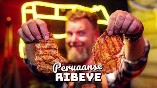 Peruaanse KALFSRIBEYE op de Braaimaster FS duo!