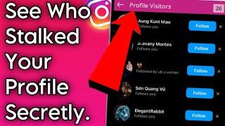 How To See Who Visited / Viewed Your Instagram Profile - Proof!