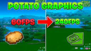 How to Get Potato Graphics in Fortnite Chapter 2 Remix!