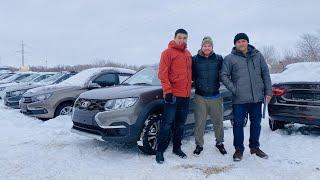 Lada Largus Cross 7 мест Comfort Winter + Multimedia уехал в г.Орск Оренбургская область!