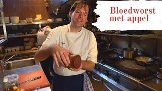 Koken met Rik de Jonge: Bloedworst met appel