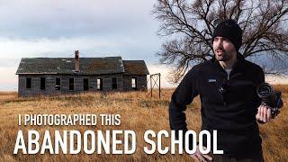 Photographing an ABANDONED SCHOOL in Colorado | Landscape Photography On Location