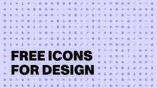 5 FREE Icon sets for UI designers