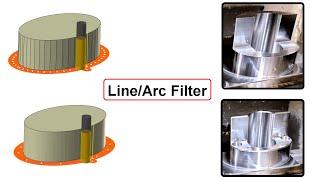 Mẹo vặt Mastercam: Sử dụng chức năng Line/Arc Filtering
