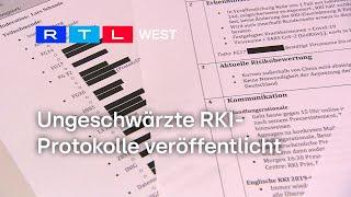 RKI-Papiere: Journalisten veröffentlichen ungeschwärzte Protokolle | RTL WEST, 23.07.2024