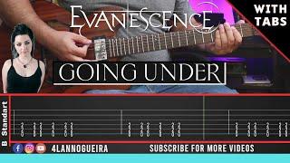 Going Under - Evanescence (Guitar Cover With Tabs)