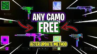 ANY CAMO/CROSS CAMOS New Updated Method in Warzone Season 4! WARZONE CAMO SWAP GLITCH (NO MW NEEDED)