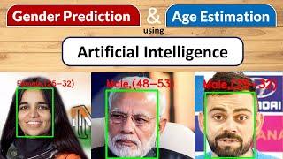 Gender Prediction & Age Estimation using Artificial Intelligence | PyPower Projects