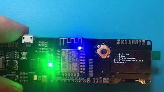 5 Minute project: WiFi deauther with ESP8266 OLED module