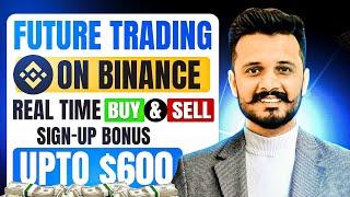 Binance Future Trading In Hindi || Crypto Future Trading on Binance || Future Trading for beginners