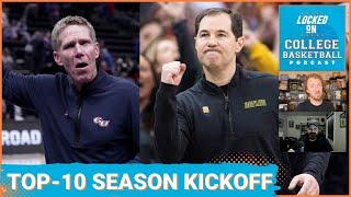 Opening Night Top 10 Matchup: Baylor vs Gonzaga vs Monday Night Football | Big Ten taking over 2025