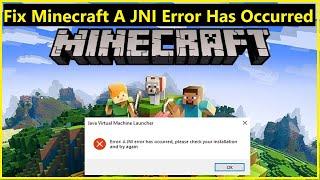 Fix Minecraft 1.17 A JNI Error Has Occurred Please Check Your Installation and Try Again TLauncher!