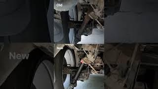 Old & New Car Shocks Comparison!  #shorts