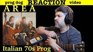 70s Italian Prog Group AREA "Consapevolezza"   (reaction episode 364)