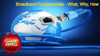 What is BROADBAND | Broadband Connection | Broadband Tutorial | Broadband basics | Throughput | ADSL