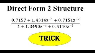 Q7. b. Direct form 2 structures | DSP | EnggClasses