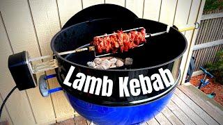 How To - Lamb Kebab on the Weber Kettle Rotisserie