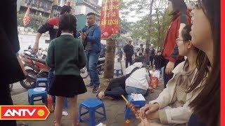 Chết lặng chồng túm tóc tát vợ liên hoàn trên phố | Camera giấu kín [10] | ANTV