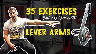 35 Exercises You Can Do With Lever Arms At Home - Using Bells of Steel Lever Arms