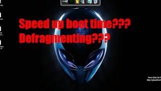 How to defragment your hard drive to increase boot time.