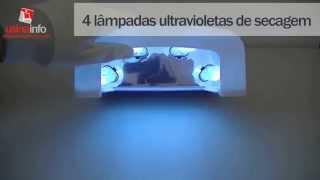 Lâmpada ultravioleta  para secagem de cola UV - 36W