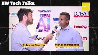 In Conversation with Mangesh Panditrao, grass | BW Gen AI Summit