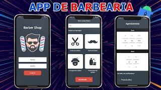 Android Studio - Criando um App de Barbearia com Agendamento - Ui Design + Funcionalidades 