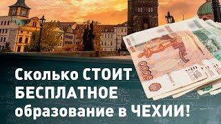 Сколько стоит бесплатное образование в Чехии? Подробный расчет в рублях