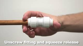 John Guest Twist and  Lock Speedfit Fittings