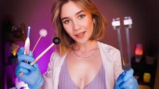 ️ ASMR DOCTOR Check Up ‍ Medical Exam, Ear Cleaning, Hearing Test Nurse
