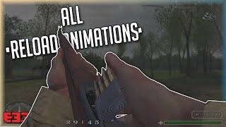 Call of Duty 1 - All Weapons Reload Animations (With Real Names) (Expansion included)