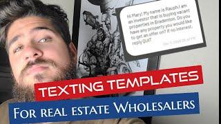 How I  got over 5 deals just by texting? How to text motivated sellers for Real Estate wholesalers?