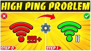 Free Fire Ping Problem | Free Fire Network Problem | Fix High Ping Problem in free fire | 999+ Ping