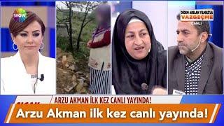 Arzu Akman ilk kez canlı yayında!