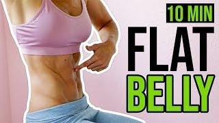 10 MIN FLAT BELLY WORKOUT [follow-along, using your mirror] | LiveLeanTV