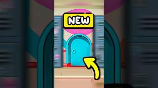 OPEN secret door AT SCHOOL #avatar #new #update #tocaboca #pazu #shorts #secret #doors #anime